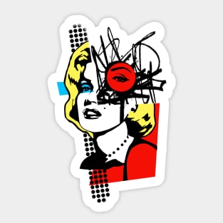 Marilyn Monroe Sticker